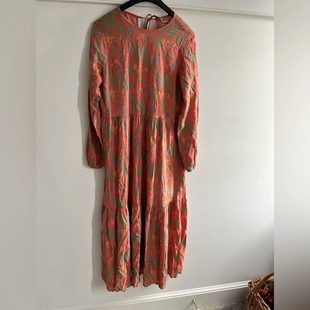 NWT Anthropologie Bobo Choses Floral Maxi Dress Size Medium